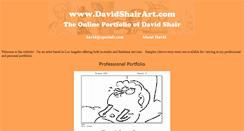 Desktop Screenshot of davidshairart.com
